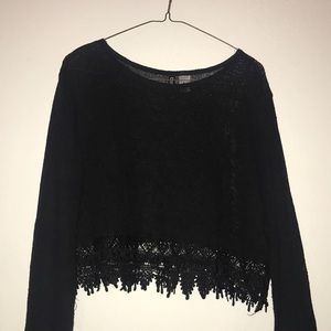 H&M Cropped Sweater